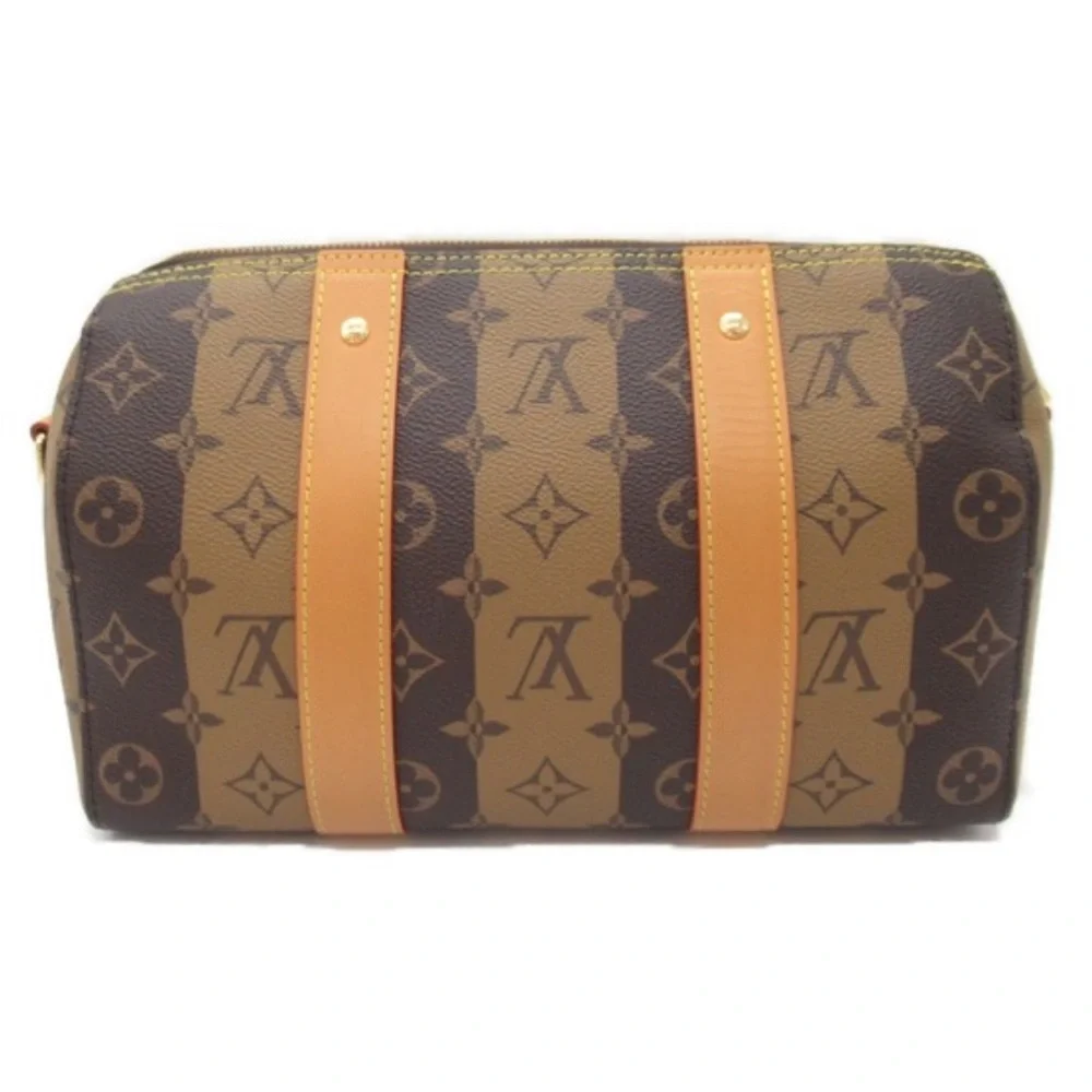 Auth LOUIS VUITTON X NIGO Reverse Monogram  City Keepall Bandouliere